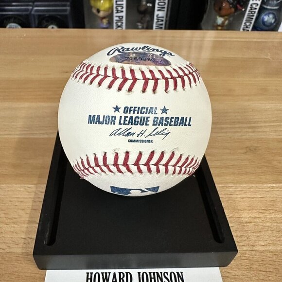 Howard Johnson Signed Autographed Baseball MLB New York Mets TRISTAR 7069380 - Picture 2 of 5
